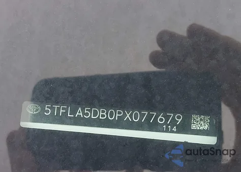 2023 Toyota Tundra Sr5 из США, поврежденный, VIN 5TFLA5DB0PX077679